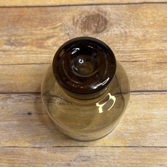 Vintage Crown Crystal Kaaru “Regis” Smokey Quartz Footed Spirit Glasses Set of 6 - Picture 7 of 8